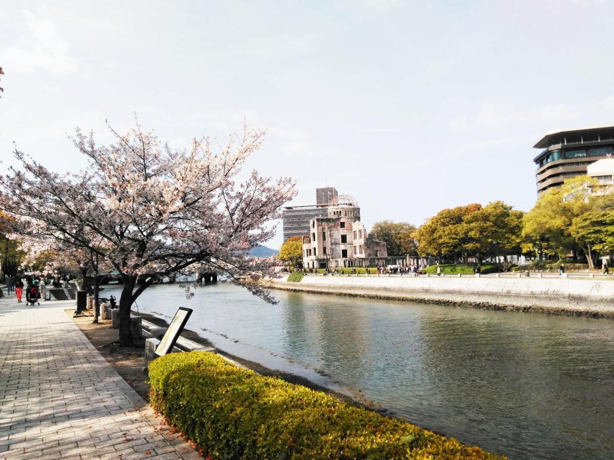 Business Ryokan Harada Hotell Hiroshima Eksteriør bilde