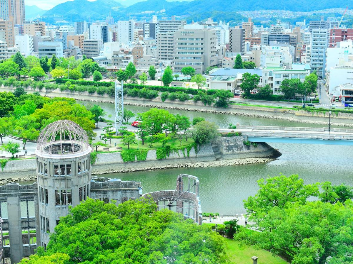 Business Ryokan Harada Hotell Hiroshima Eksteriør bilde